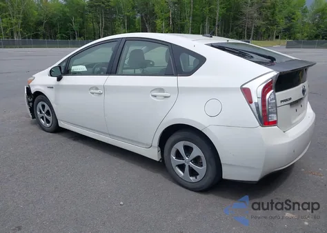 2012 Toyota Prius Three из США, поврежденный, VIN JTDKN3DU3C5461466